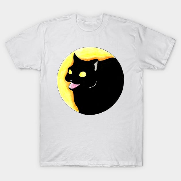 Bleep Cat T-Shirt by KaePotassium